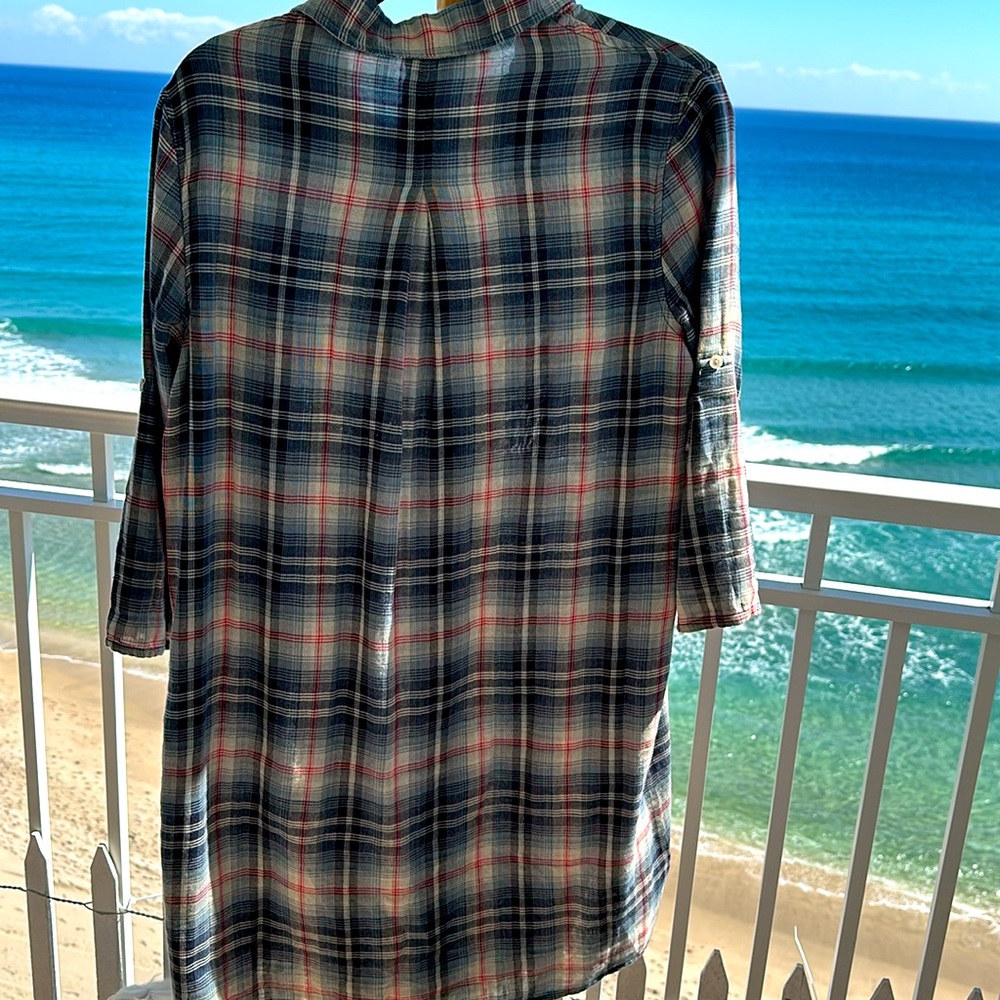 MAX STUDIO PLAID DRESS - Picture 4 of 9